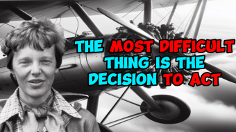Famous Financial and Motivational Quotes Explained: Amelia Earhart