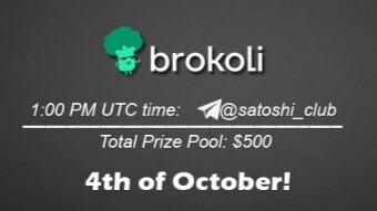 AMA Satoshi Club x Brokoli, October 4th