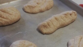 Baking a Wonderful integrains bread   PANE INTEGRALE