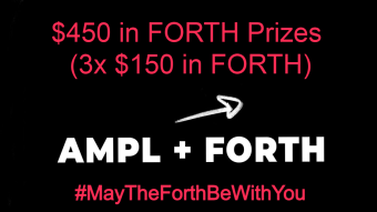 Claim #AMPL $FORTH Tokens, Tweet Screenshot, Win 3x $150 Extra in FORTH!