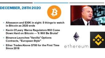 🗞 Daily Crypto News & Video, December, 28th💰