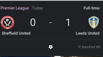 Leeds United Vs Sheffield United