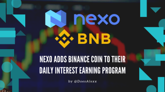 Nexo Adds Binance Coin (BNB) To Their Daily Interest Earning Program