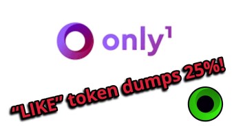 Like token dumped 25% since last week high!