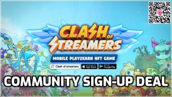 Clash Of Streamers | Community Sign-Up Deal