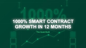 1000% Smart Contract Growth in 12 Months: The Quiet Build