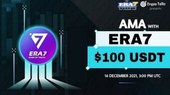 Win $100 USDT rewards from P2E Era7: Game of Truth AMA! Learn about Upcoming NFT Drop on 20th December!