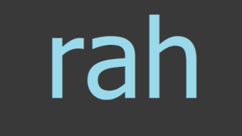 A Reintorduction to (Crypto)Rah