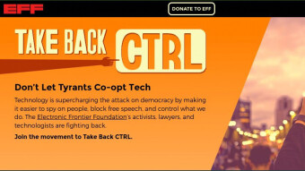 The Electronic Frontier Foundation Launches "Take Back CTRL"