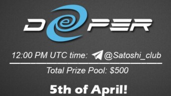 Join the AMA of Satoshi Club x Deeper. Rewards: 500 USDT, April 5th.