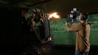 Contact (backstage filming)