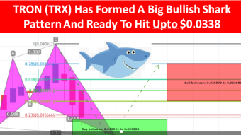 TRON (TRX) Has Formed A Big Bullish Shark Pattern And Ready To Hit $0.0338