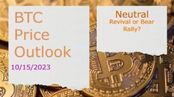 BTC Price Outlook(10/15/2023) - Revival or Bear Rally?