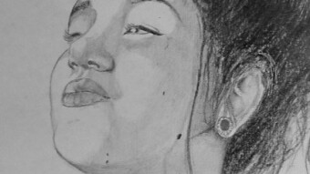 Barba lastra portrait drawing - Reference drawing.