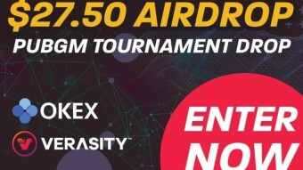 OKEx & Verasity PUBGm Tournament Airdrop