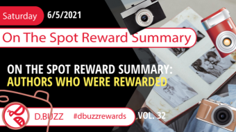 On The Spot Reward Summary, Week 32
