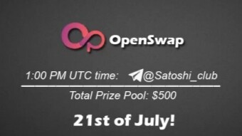 AMA Satoshi Club x OpenSwap, July 21st