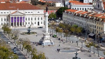 Portuguese Streets - Rossio, Lisbon