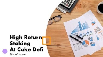 High Return Staking At Cake Defi