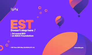 EST has finished the 1st IEO round on IDAX Foundation...