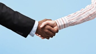 A handshake