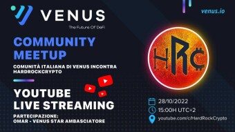 VENUS: IL FUTURO della DeFi | Incontro con la Comunità Italiana