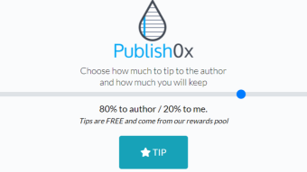 Publish0x: Content Platform that Tips both Publishers and Readers in Crypto Tokens