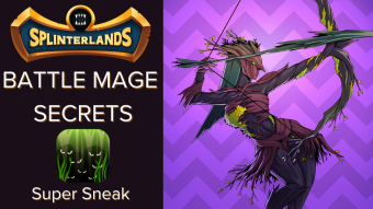 Splinterlands Weekly Challenge Battle BATTLE MAGE SECRETS! Super Sneak with Quora vs. Quora