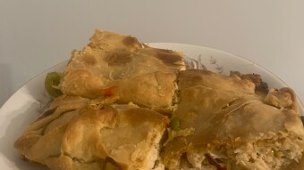 Foodbook #663 chicken pie , easy way