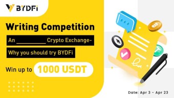 #BYDFiii Writing Contest and Giveaway - 1,000 USDT Prize Pool!