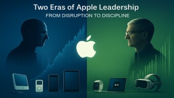 Steve Jobs Built It. Tim Cook Scaled It. Apple’s 2025 Record Proves Both Were Right.
