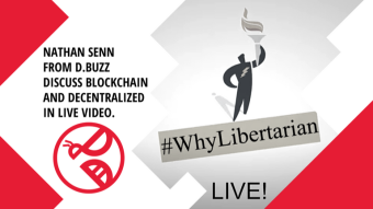 Nathan Senn from D.Buzz​ Discuss Blockchain​ and Decentralized in Live Video