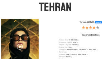 Tehran: available in Appletv+