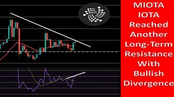 MIOTA IOTA Reached Another Long-Term Resistance With Bullish Divergence