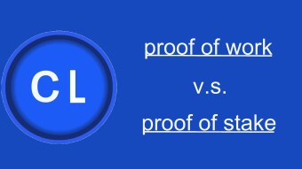 crypto learn: proof of work vs. proof of stake