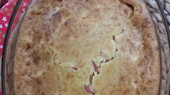 Foodbook #832 Quick Cheese Pie for the Lazy Cook