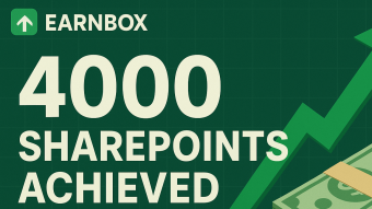 🎉 4000 Sharepoints Achieved — What a Feat!