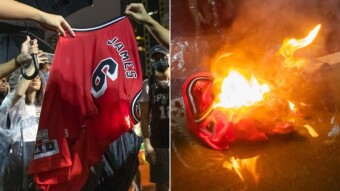 🔥 LeBron's Jerseys Burned in Hong Kong