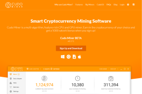 CUDO Miner -Smart and profitable multi-algo miner app with 5,000 satoshi bonus for new user