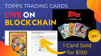 Topps Trading Cards Now on WAX Blockchain
