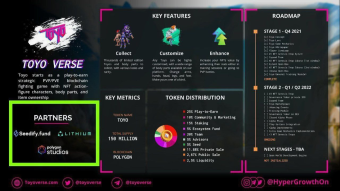🚀 Kommunitas X Toyoverse $TOYO 👉 P2E NFT game inspired by the action figures of our childhood.