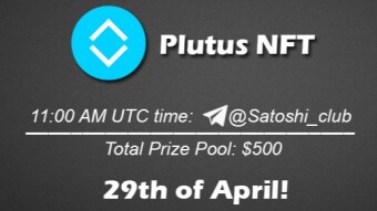 Join the AMA of Satoshi Club x Plutus NFT. Rewards: 500 USDT, April 29th.