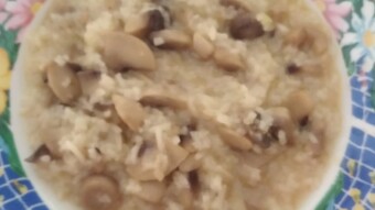 Foodbook #908 Mushroom Risotto