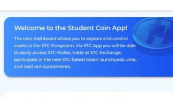 Student Coin – New layout – minus any referral payment information to be found