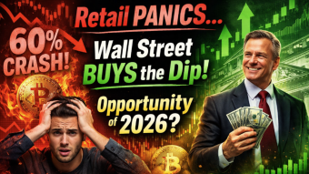 Retail Panics, Wall Street Buys the Dip - Is This 60% Crypto Crash the Biggest Opportunity of 2026?