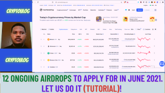 12 Ongoing Airdrops To Apply For In June 2021. Let Us Do It Tutorial!