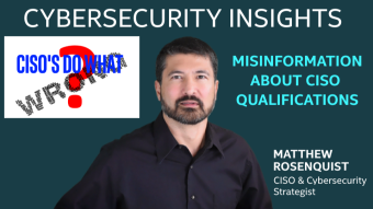 They Said a CISO Does What?