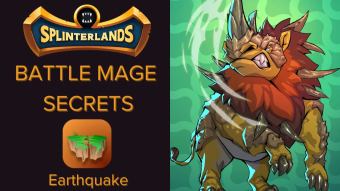 Splinterlands Battle Mage Challenge - Earthquake