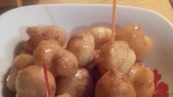 Foodbook #257 Greek honey dumplings