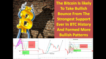 The Bitcoin Is likely To Take Bullish Bounce From The Strongest Support Ever In BTC History And Formed More Bullish Patterns